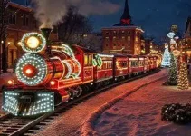 Trem Iluminado de Natal