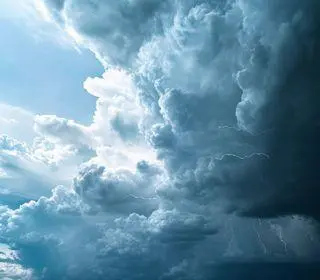 céu nublado em Americana