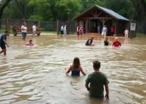 alagamentos no Parque Ecológico de Americana