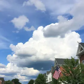 céu parcialmente limpo