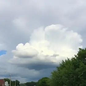 Americana deve ter um dia com muitas nuvens