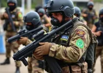 GAMA equipamentos de menor potencial ofensivo