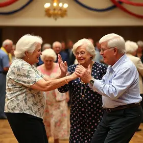 baile dos idosos