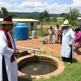 Comitiva de padres mexicanos visita Estação de Tratamento de Água de Americana