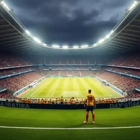 estádio penhorado