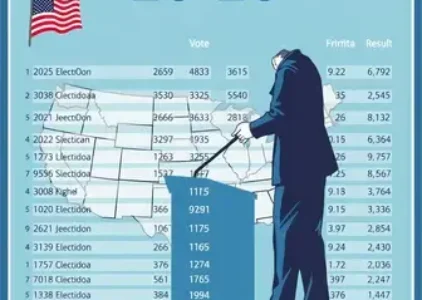 votação para presidente em Americana