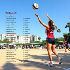 agenda esportiva americana