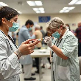 vacinação contra a gripe