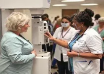 mutirão de mamografias e exames de Papanicolau