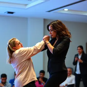 congresso de defesa pessoal para mulheres