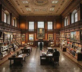 exposição arte Biblioteca de Americana