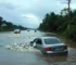 carro cai em córrego