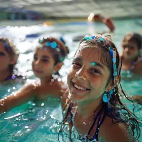 natação gratuita para meninas em Americana