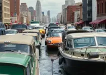 frota envelhecida em Americana