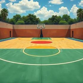 nova quadra de basquete 3x3 do CCL de Americana