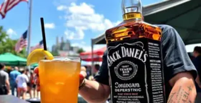 Jack Daniel’s no Bárbaros BBQ
