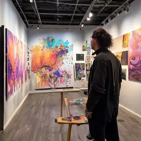 encontro com artistas