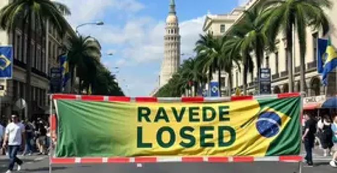 fechamento da Avenida Brasil