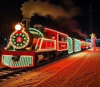 Trem Iluminado de Natal