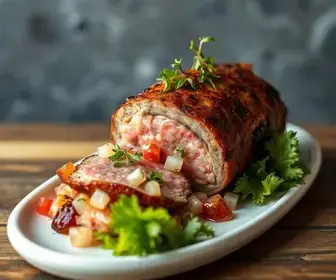 ceviche de lombo defumado