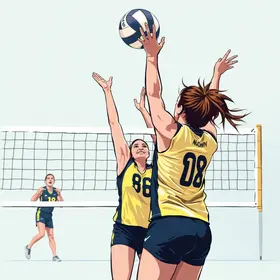 vôlei e handebol de Americana